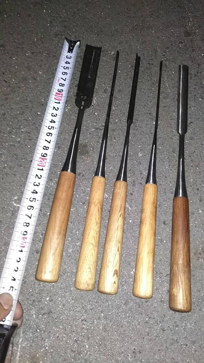 大工道具 ノミ 鐫 未使用品 5本セット www.kumiteclassic.com