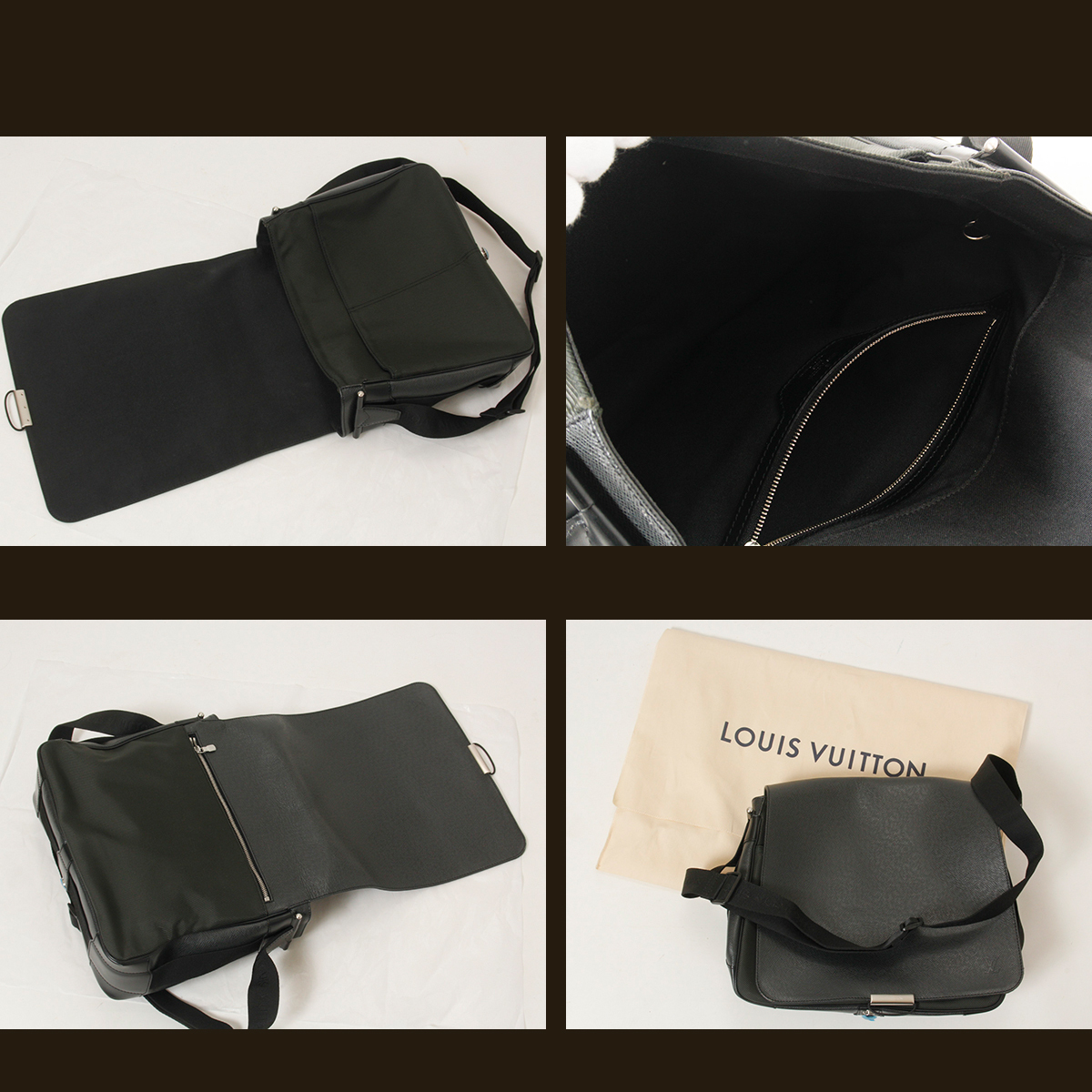 LV ルイヴィトン タイガ ヴィクトール M30142 ショルダーバッグ