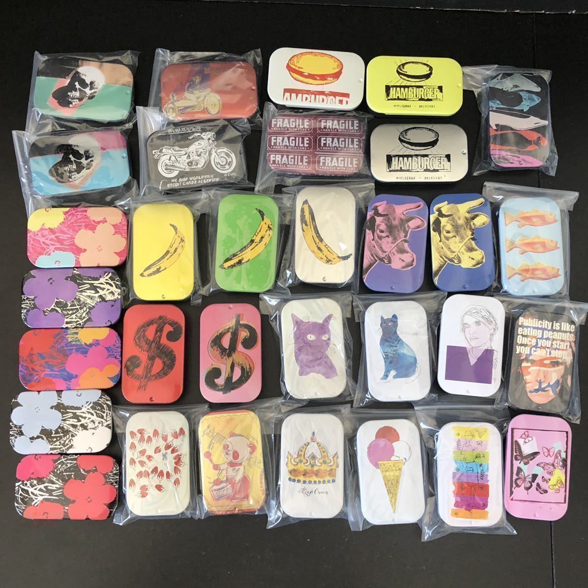 25~27 Andy Warhol アート缶 UHA味覚糖 「パンダ+バイク+ 25~27 Andy Warhol アート缶 UHA味覚糖 「パンダ+バイク+