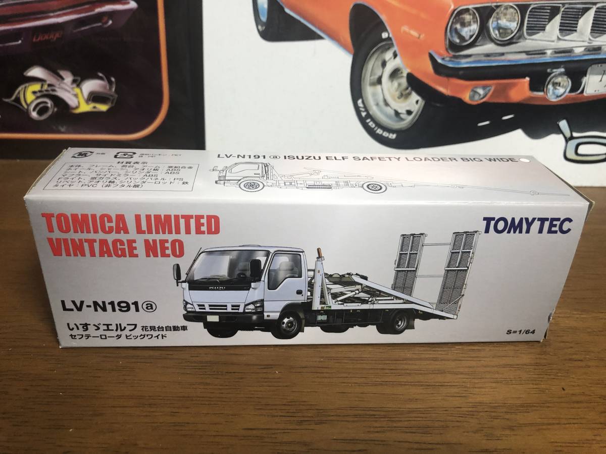 1/64 トミカリミテッド ヴィンテージ ネオ いすゞ エルフ 花見台自動車