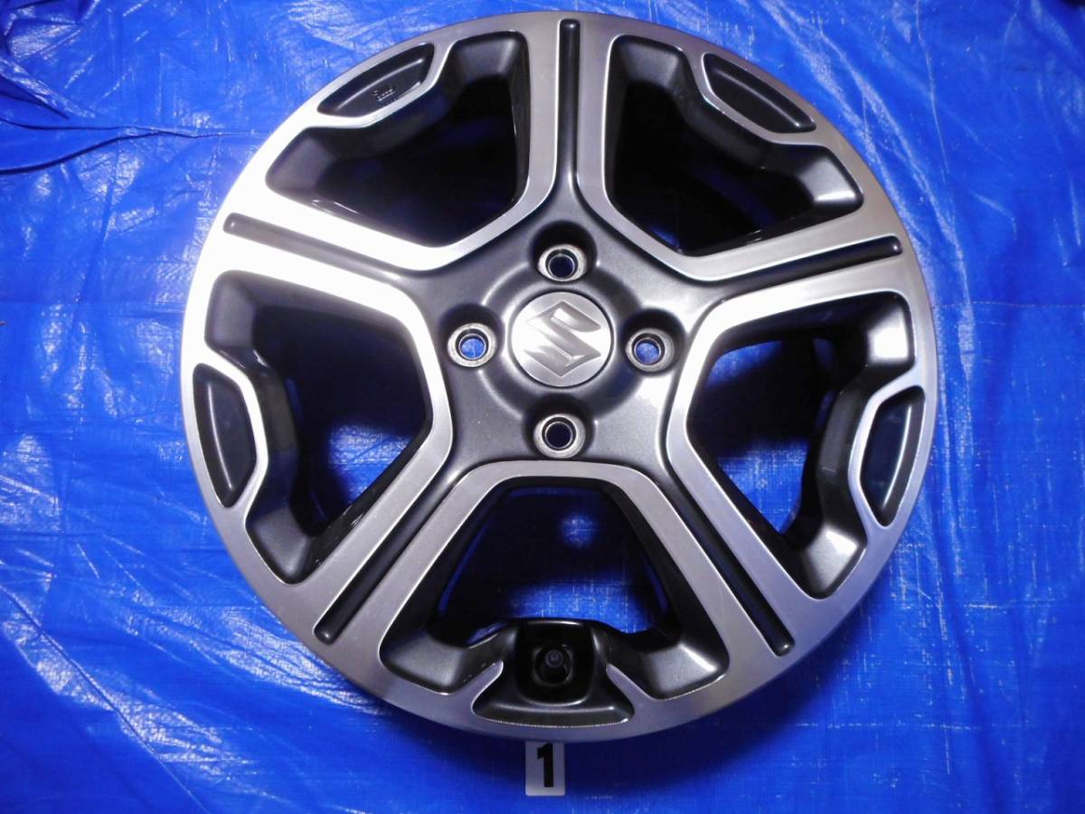良品 スズキ ハスラー MR31S MR41S 純正 15インチ アルミホイール 1本