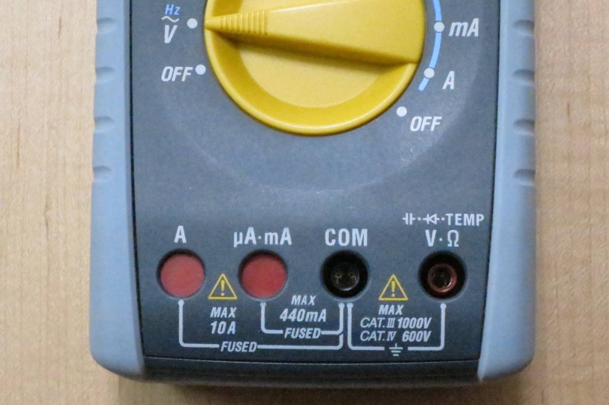 横河計測(YOKOGAWA) TY530 ディジタルマルチメータ 6000カウント。実効