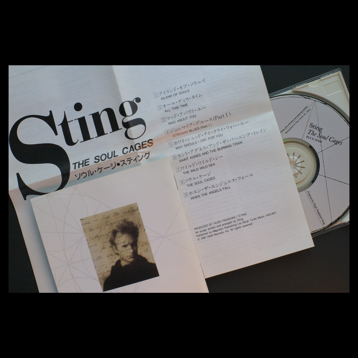  музыка CD( б/у ) Sting/The Soul Cages