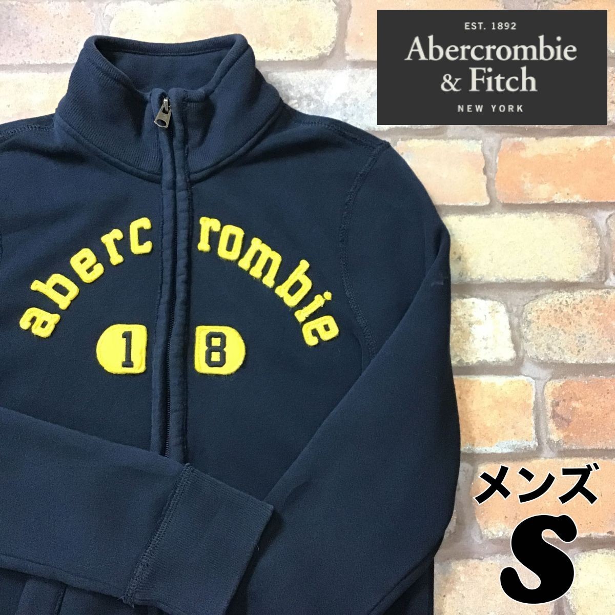 Abercrombie \u0026 Fitch スウェット ジップ ジャケット | www.couros