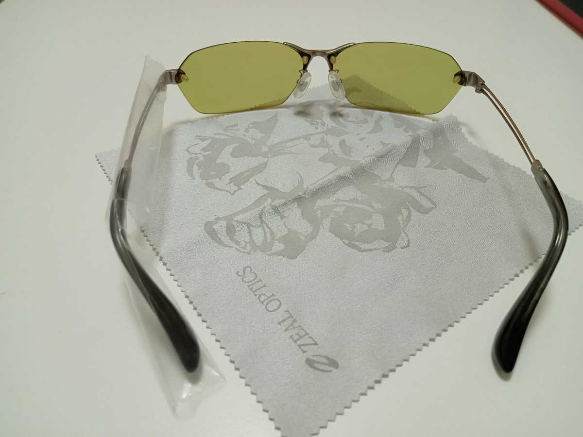 新同 zeque zeal optics nekid/超軽量チタン/偏光 TALEX EG/ジール