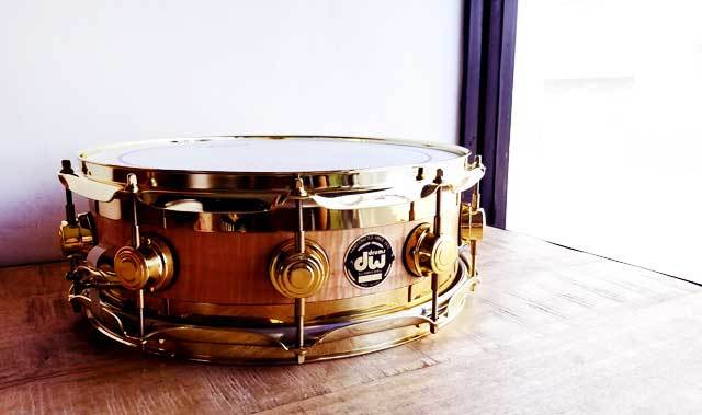 売り切り 送料無料 DW Edge Snare エッジ スネア メイプル & ブラス