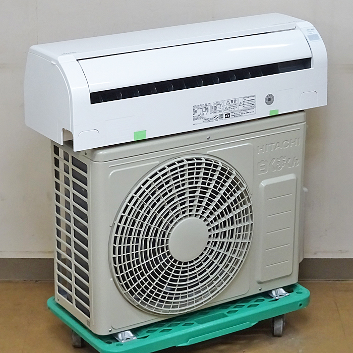 HITACHI【RAS-D22LBK】日立 ステンレスクリーン 白くまくん 凍結洗浄