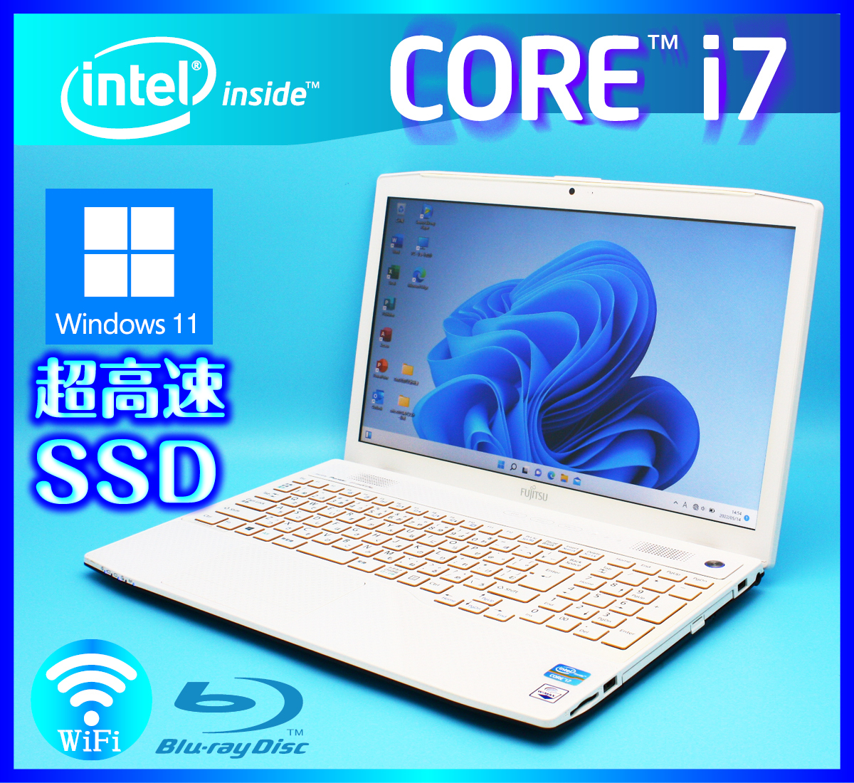ノートパソコン core i7 windows11 オフィス付き AH77/DR smcint.com