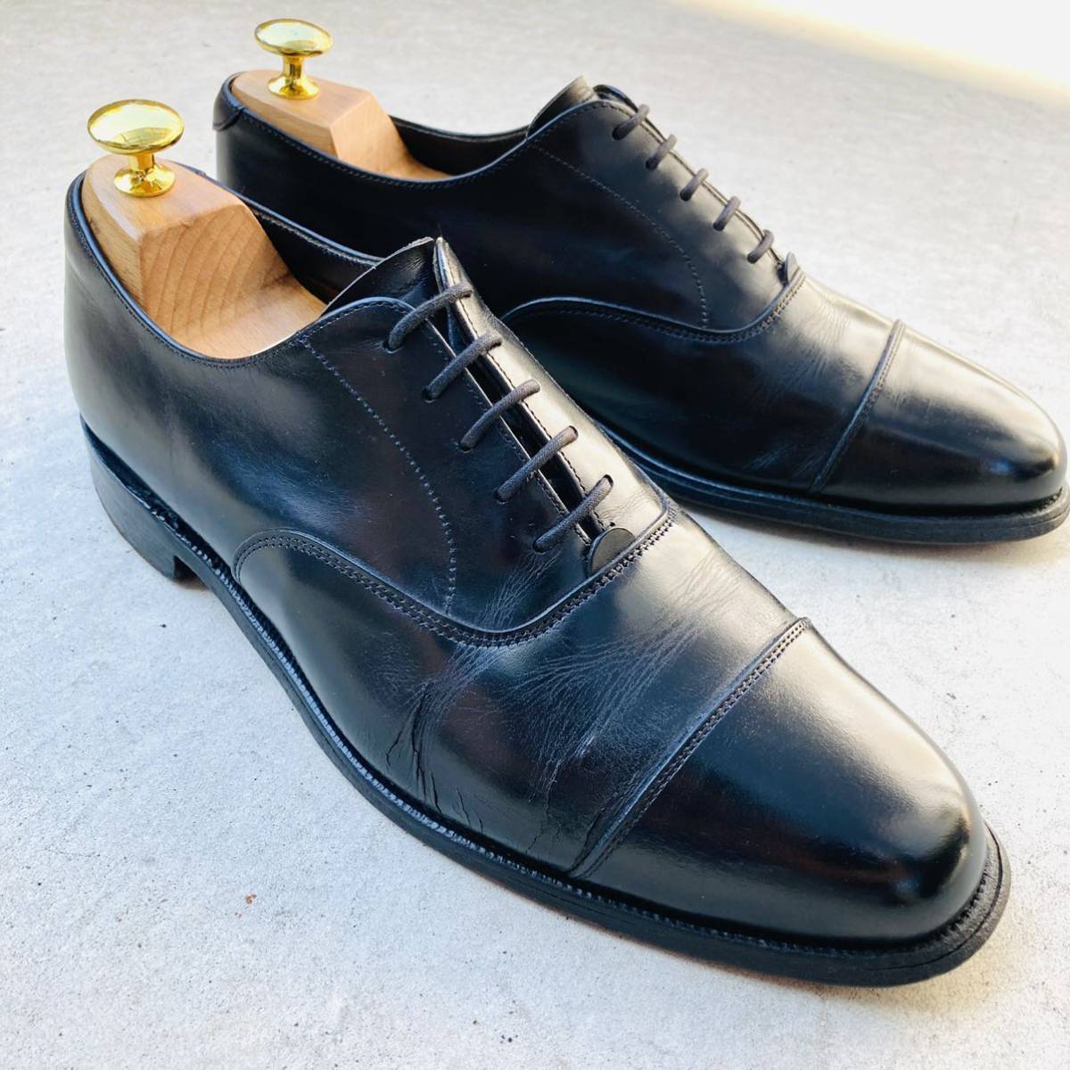 着後レビューで 送料無料】 CHEANEY × TOMORROWLAND ストレートチップ 6F(7291) 24.5cm ドレス/ビジネス CHEANEY チーニー ストレートチップ M3468