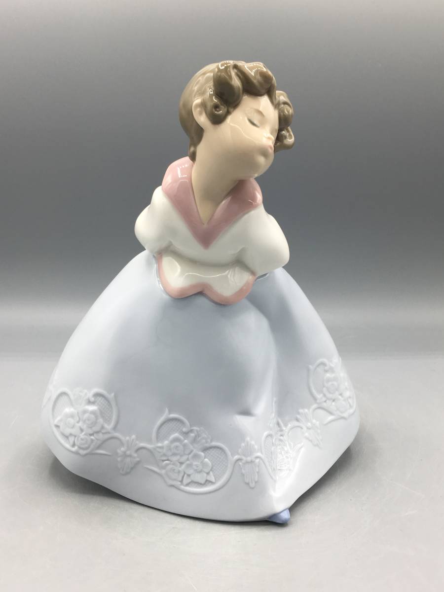 リヤドロ LLADRO ナオ 女の子 置物 フィギュリン 陶器 1328_画像3