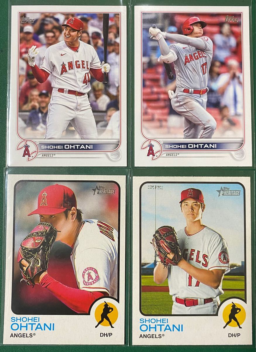 大谷翔平2022Topps Series1 とHERITAGE  SP