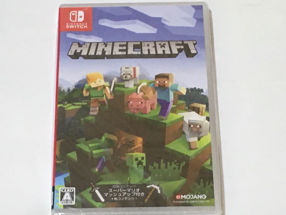 新品未開封 マインクラフト Minecraft Nintendo Switch ニンテンドースイッチソフト