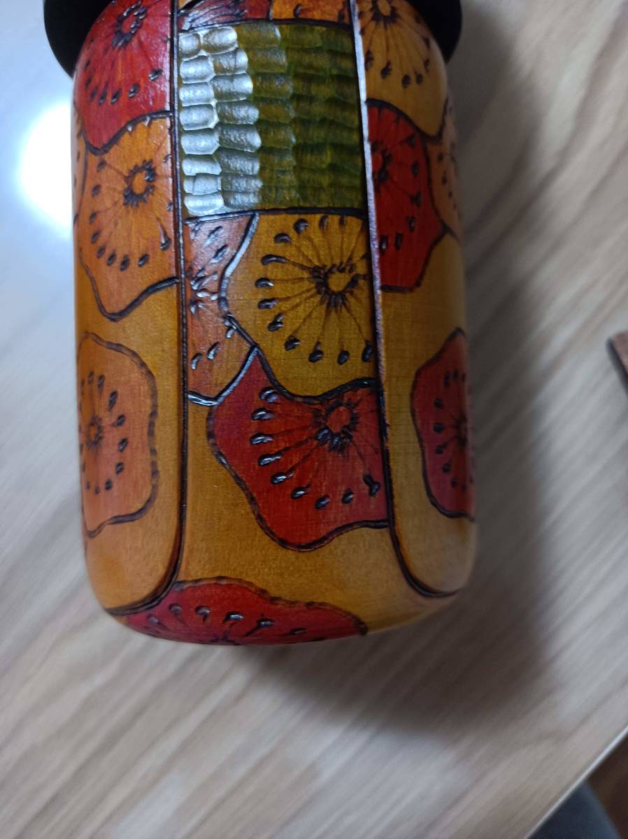 希少 こけし 富所ふみを 花えみ 希少 こけし 富所ふみを 花えみ