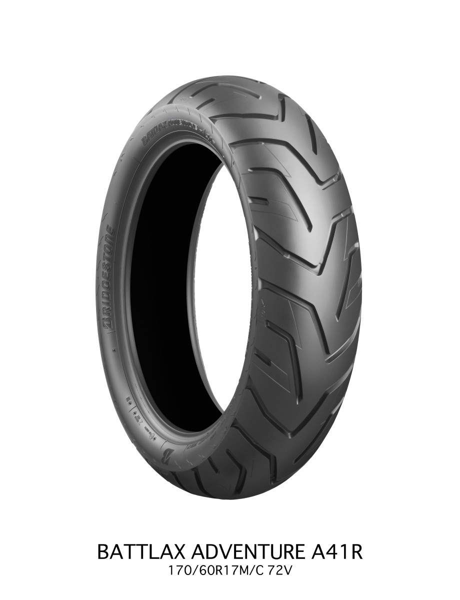 BRIDGESTONE 180/55ZR17 M/C (73W) A41 リア TL(チューブレスタイヤ)_画像1