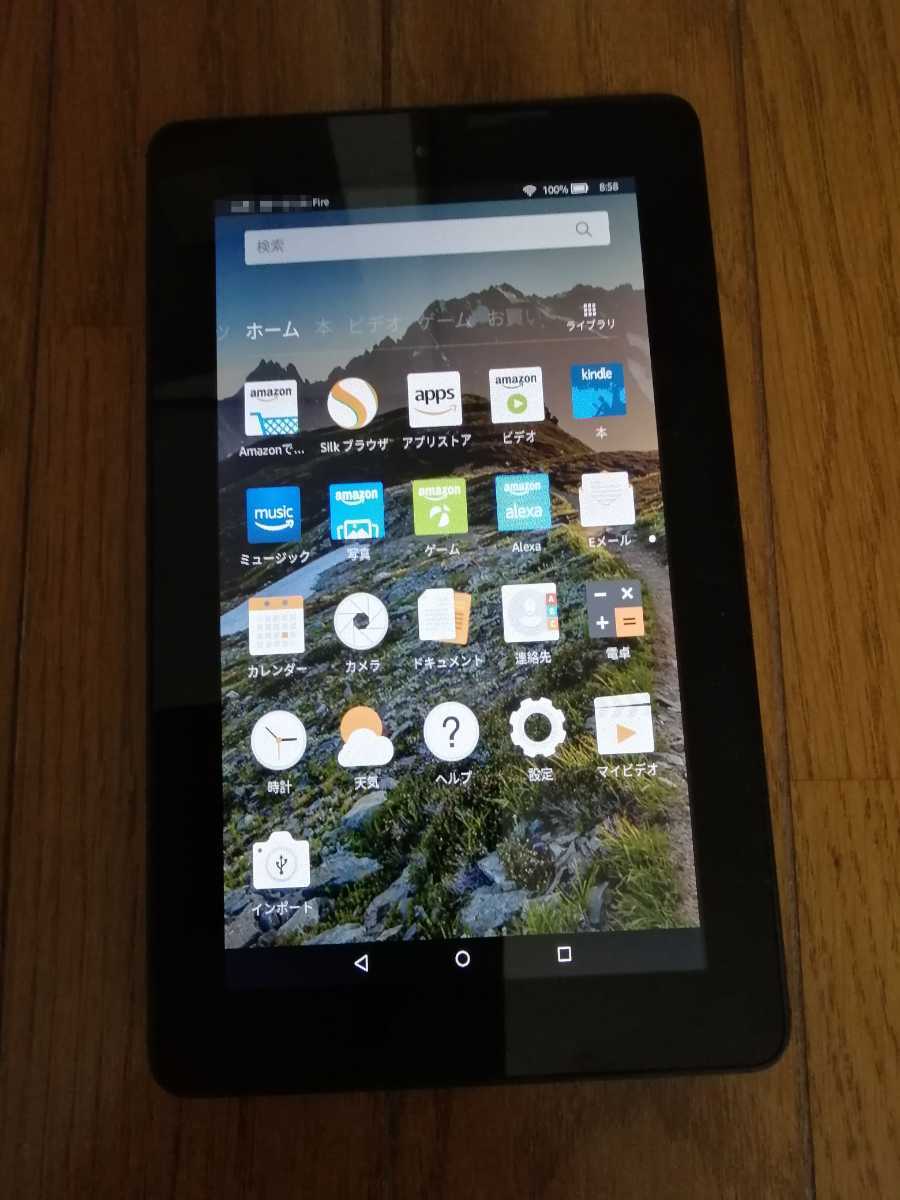  tablet Amazon fire7 operation goods 