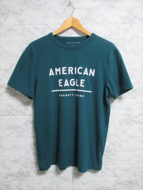 ☆AMERICAN EAGLE アメリカンイーグル ビッグ ロゴ プリント Tシャツ 半袖/メンズ/S☆新作モデル_画像1