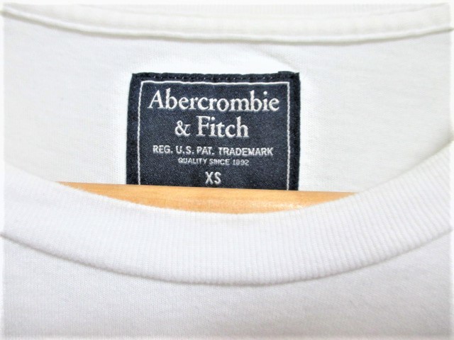 ☆Abercrombie & Fitch アバクロンビーアンドフィッチ アバクロ プリント ビッグロゴ Tシャツ/メンズ/ＸS☆新作モデル_画像5