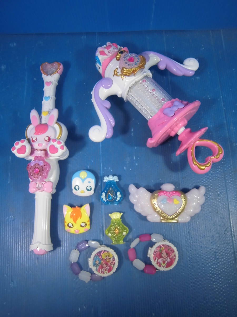 * healing .. Precure / Bandai made becomes ..4 point set ( healing stick * miracle healing bottle * healing .. Arrow another )