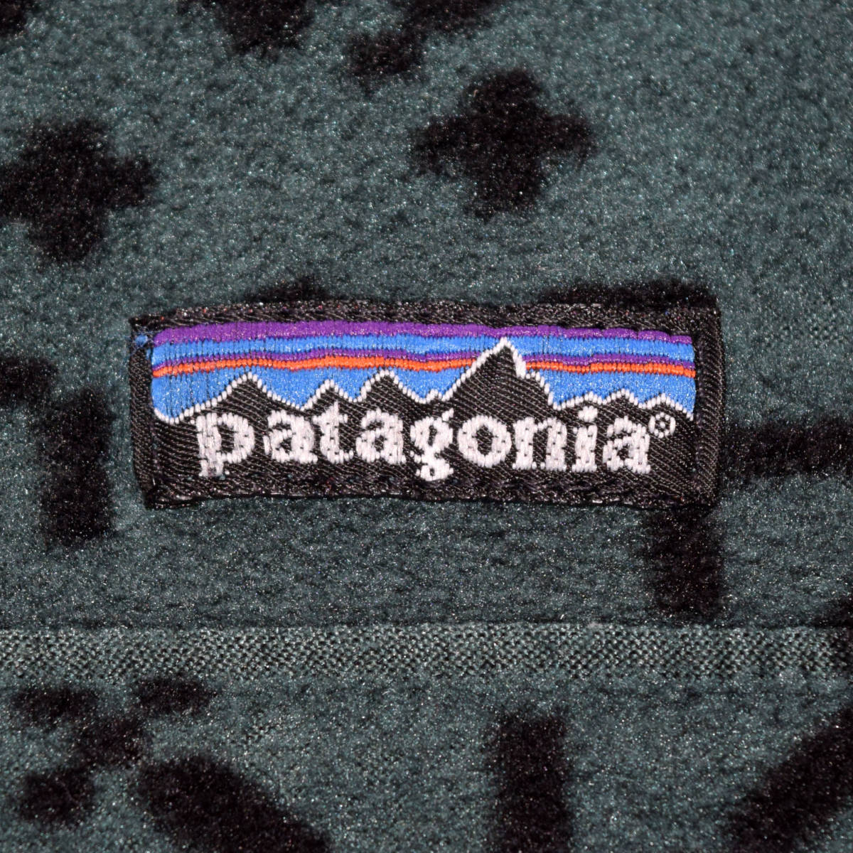 USA製 90s Old patagonia パタゴニア フリース シンチラ 総柄 