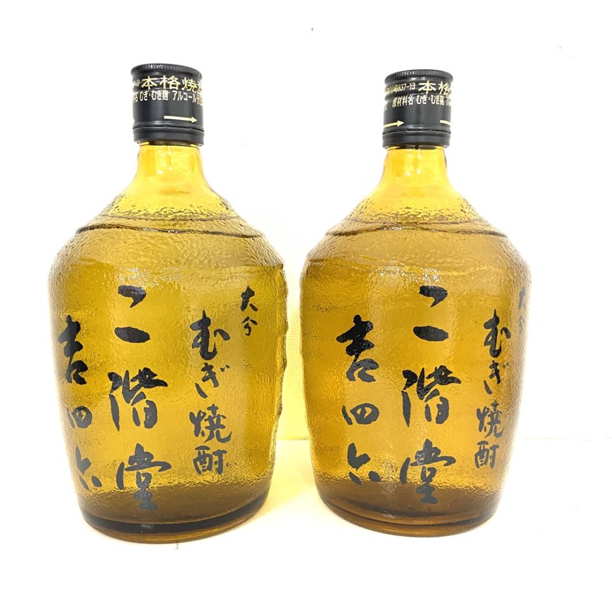 ◇2本セット 二階堂 吉四六 きっちょむ 大分麦焼酎 本格焼酎 720ml 25度以上26度未満　未開栓 古酒◇_画像2