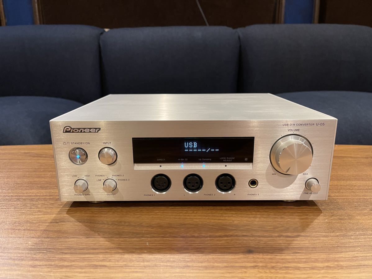 PIONEER U-05 USB-DAC/ヘッドフォンアンプ 元箱・リモコン付き | www
