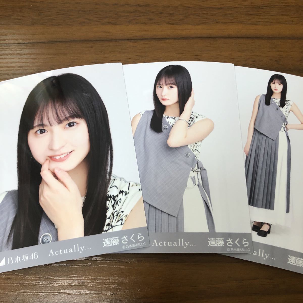 生写真 乃木坂46 遠藤さくら Actually コンプ www.esole.eu