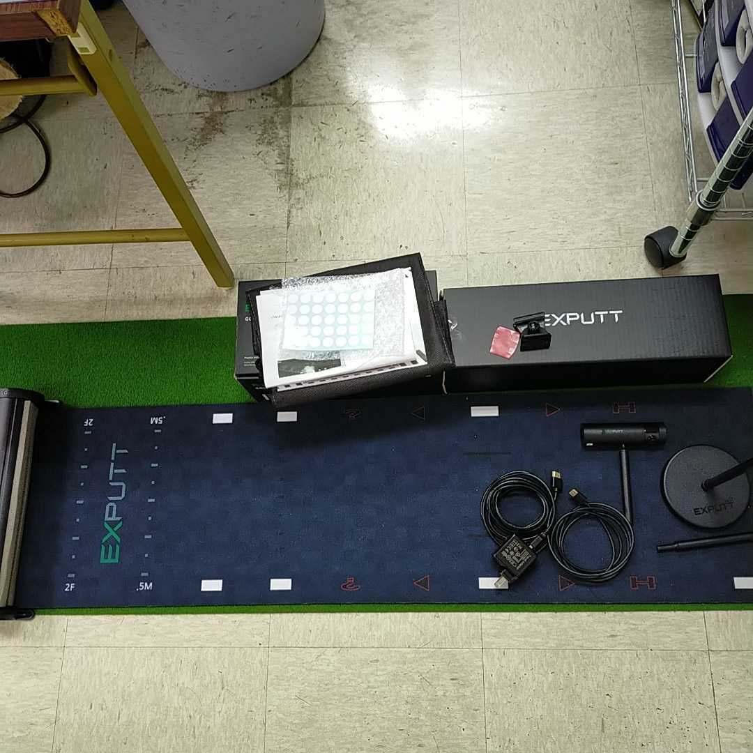 ゴルフパッティングシミュレーター EXPUTT EX300D - technoscience.co.jp