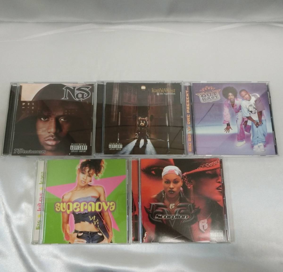 ■ Hip Hop, Rap CD まとめて20枚 / Kanye West, Nas, Kris Kross, Ja Rule, Fugees, Missy Elliott etc. ◇ 90年代中心の中古CDアルバム