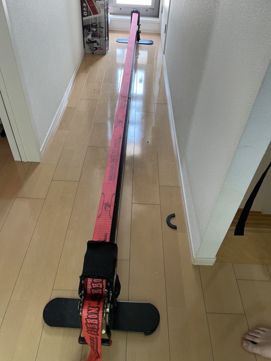 スラックラ ヤフオク! - ギボン スラックライン 室内用 3メートル 中古