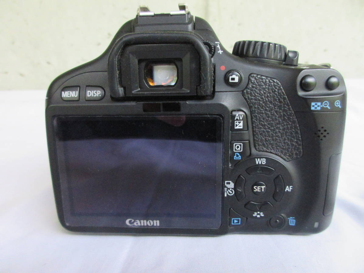 k-224 ⑧【同梱不可】980円～現状品　Canon/キャノン　EOS　Kiss　X4　カメラ　セット　動作未確認_画像5