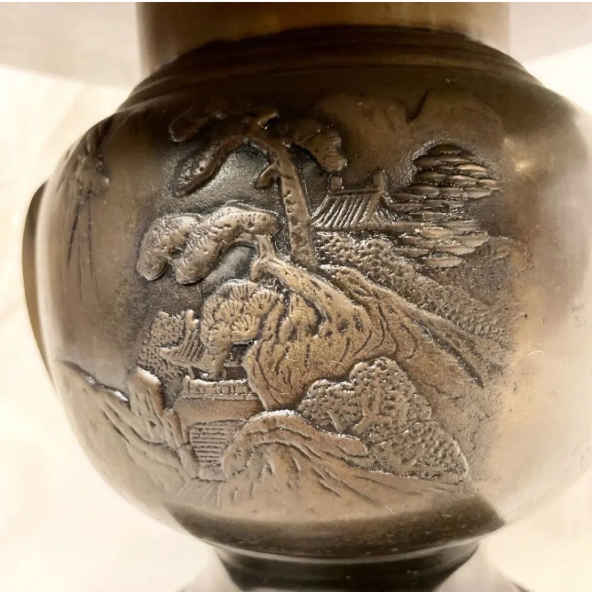 高岡銅器 花器 薄端 青銅製 翁と子|Yahoo!フリマ(旧PayPayフリマ) 高岡銅器 花器 薄端 青銅製 翁と子|Yahoo!フリマ(旧PayPayフリマ)