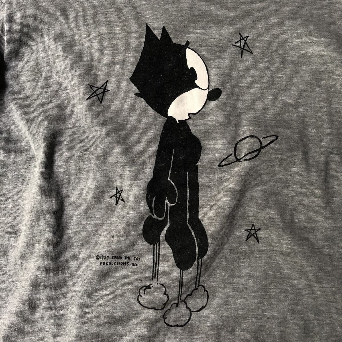 お見舞い リーバイス Tシャツ プリント Cat the FELIX Levi's 80s
