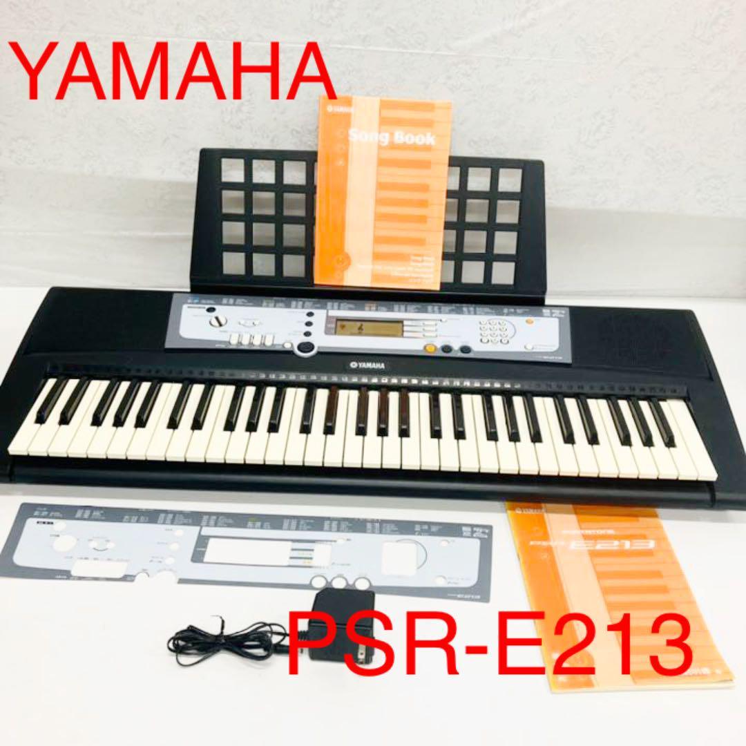 美品 YAMAHA PORTATONE PSR-E213 電子キーボード library.umsida.ac.id