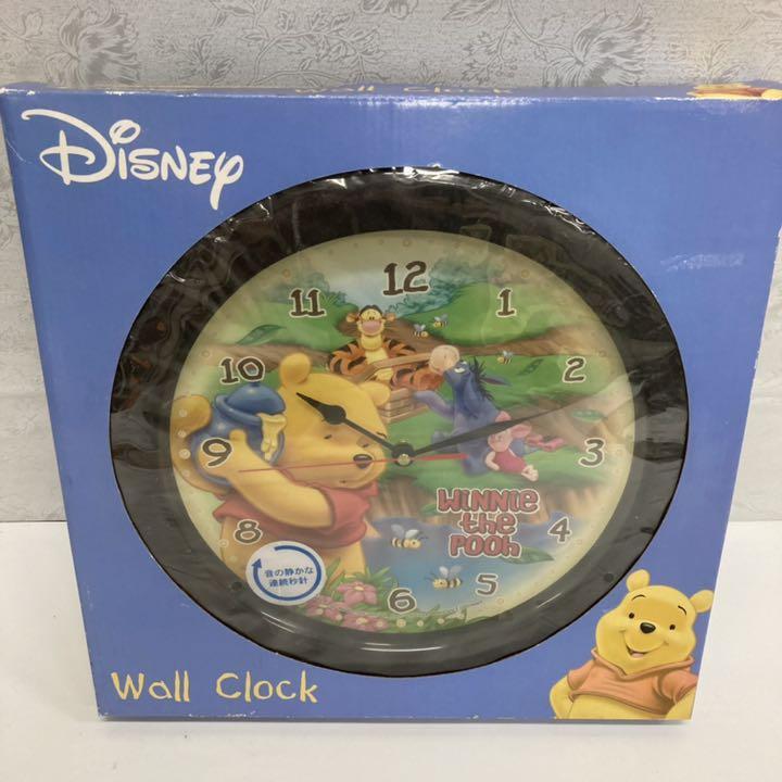 魅力的な Disney ディズニー ウッドパーツクロック 壁掛け時計 くまのプーさん CLOCK82863 1094411  trofej-dinamo.hr