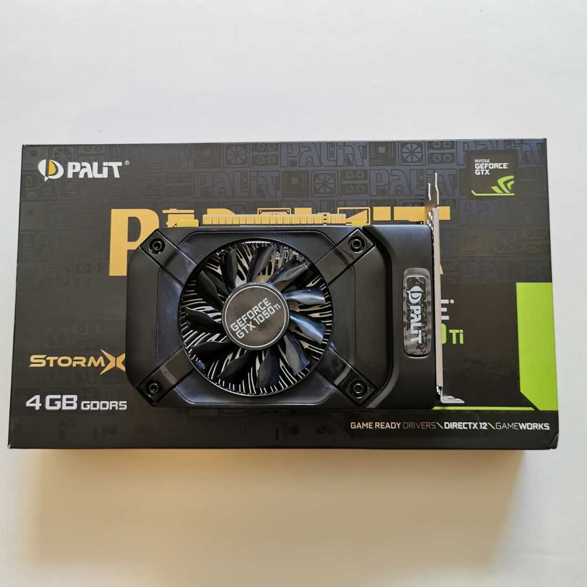 Palit GTX1050Ti 4GB NVIDIA GeForce 動作確認済み 送料無料 匿名配送 Palit GTX1050TI StormX 4GB 動作確認済み