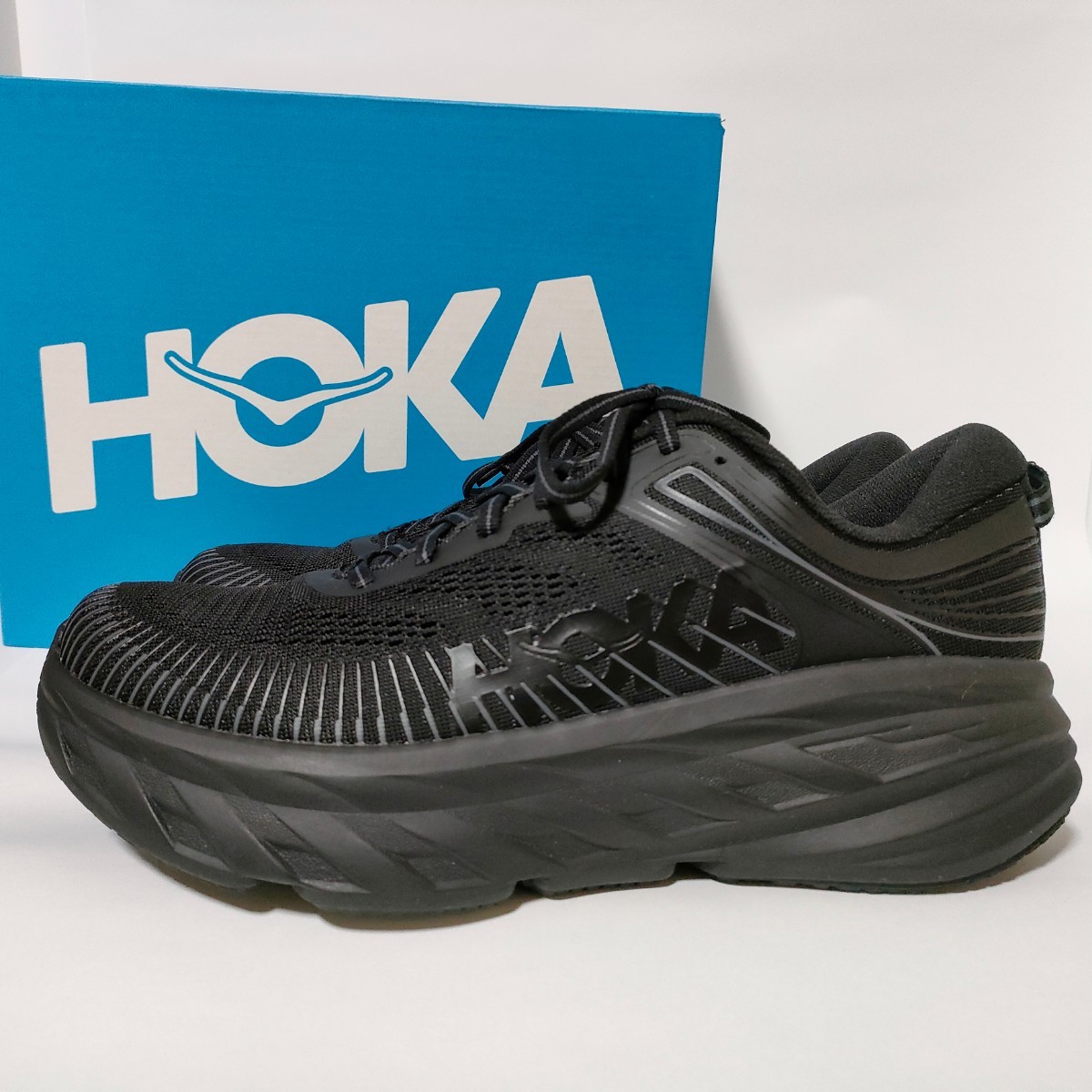 時間指定不可 HOKA ONE BONDAI 7 26.0cm ブラック ecousarecycling.com