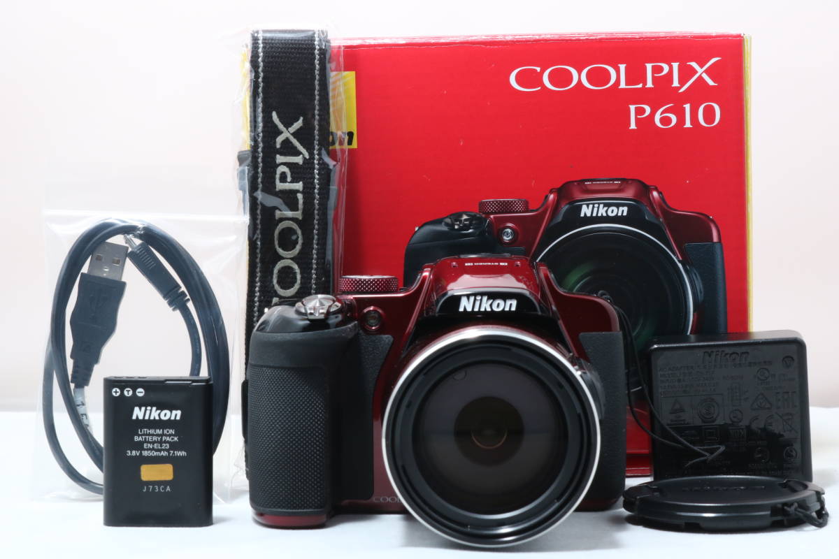 80/20クロス Nikon COOLPIX P610 レッド - 通販 - www