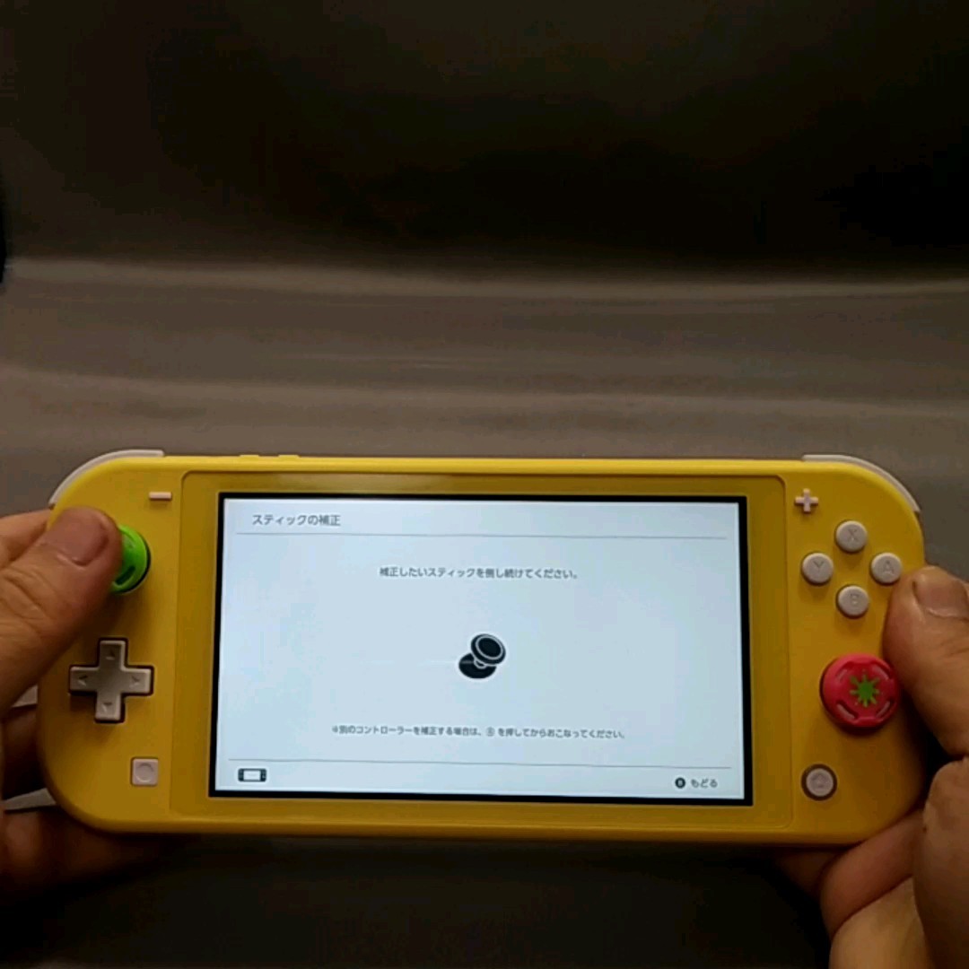 Nintendo Switch Lite イエロー カセットスロット部分交換品 3