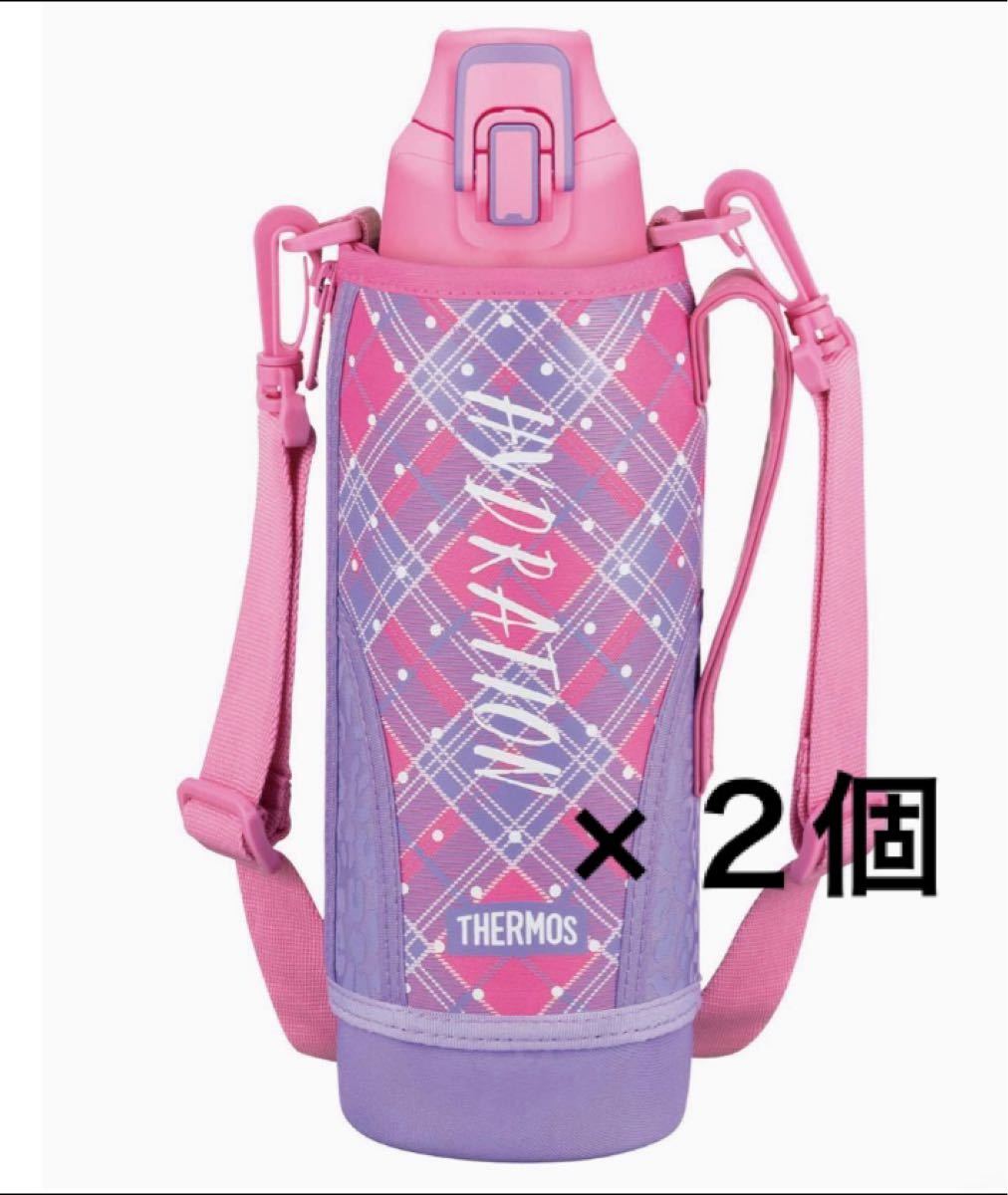 【新品】　サーモス 水筒 真空断熱スポーツボトル 1.0L × ２個セット　FHT-1000F ピンク