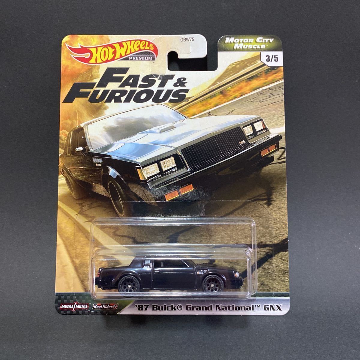 HOT WHEELS FAST&FURIOUS '87 BUICK GRAND NATIONAL GNX ホットウィール ビューイック グランド ナショナル ワイルド スピード_画像1