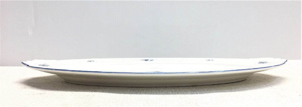 §　A64042 Noritake ノリタケ CRAFTONE クラフトーン 8709 大皿 プレート 盛り皿 パーティープレート 横幅37.5㎝ 中古 食器 _画像6