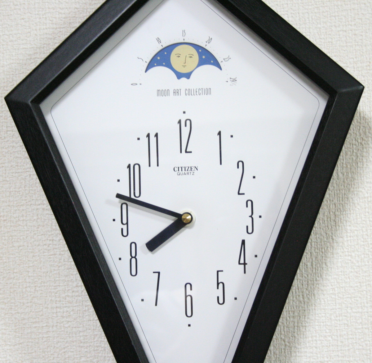 ☆美品☆80's シチズン木枠ムーンフェイズ振り子時計クロック ☆美品☆80's シチズン木枠ムーンフェイズ振り子時計クロック