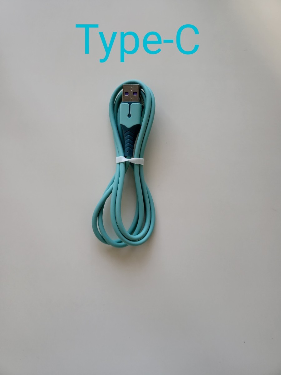 光る携帯 充電用 ケーブル Type-C USB 1㍍新品 電源ケーブル