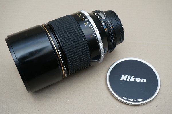 Nikon Ai-s Nikkor ED 180mm F2.8 品 www.distribella.com
