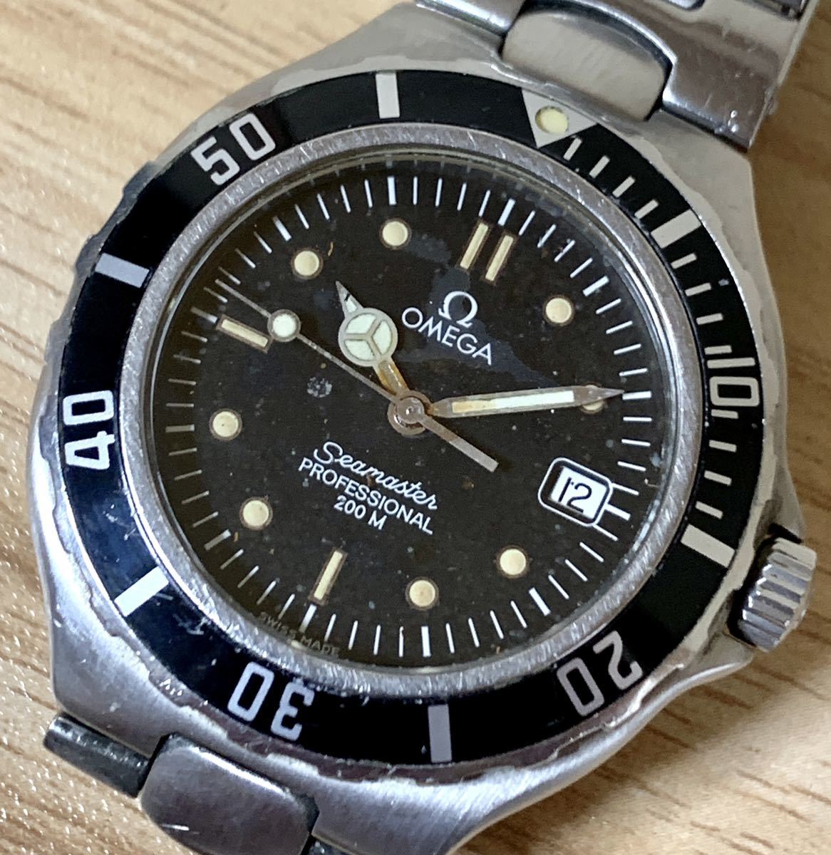 新品入荷 オメガ クォーツ シーマスタープロフェッショナル 200