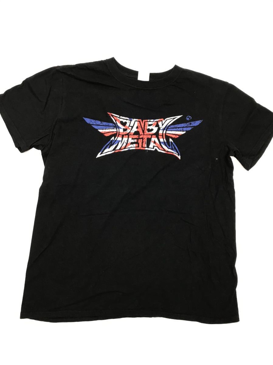 BABYMETAL T-shirt short sleeves M size Logo T-shirt England secondhand goods ho njulas made 