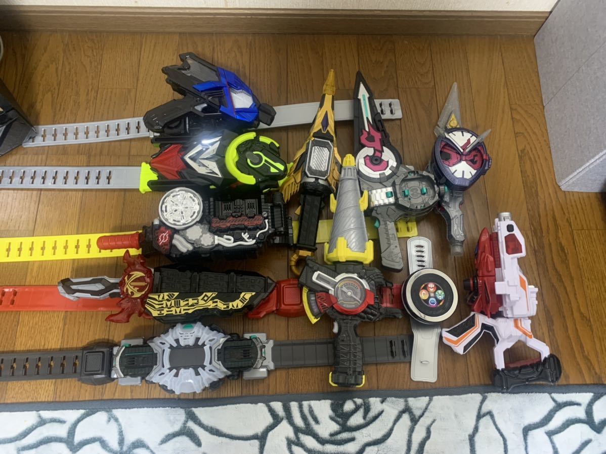 仮面ライダー ジオウ ゼロワン セイバー ビルド ベルト セット まとめ