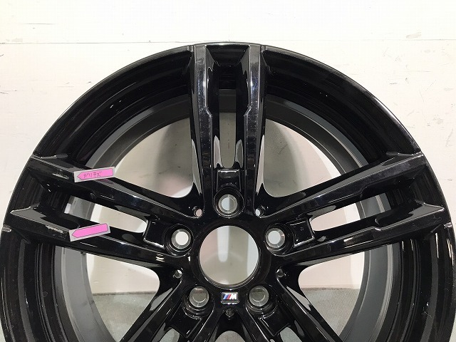 2シリーズ/F22/F23 純正 ホイール 1本のみ 18ｘ7.5J./ET45/5穴 5H/PCD120/ハブ径72mm/8074185 BLA/8009701 36118074185(120627_画像2