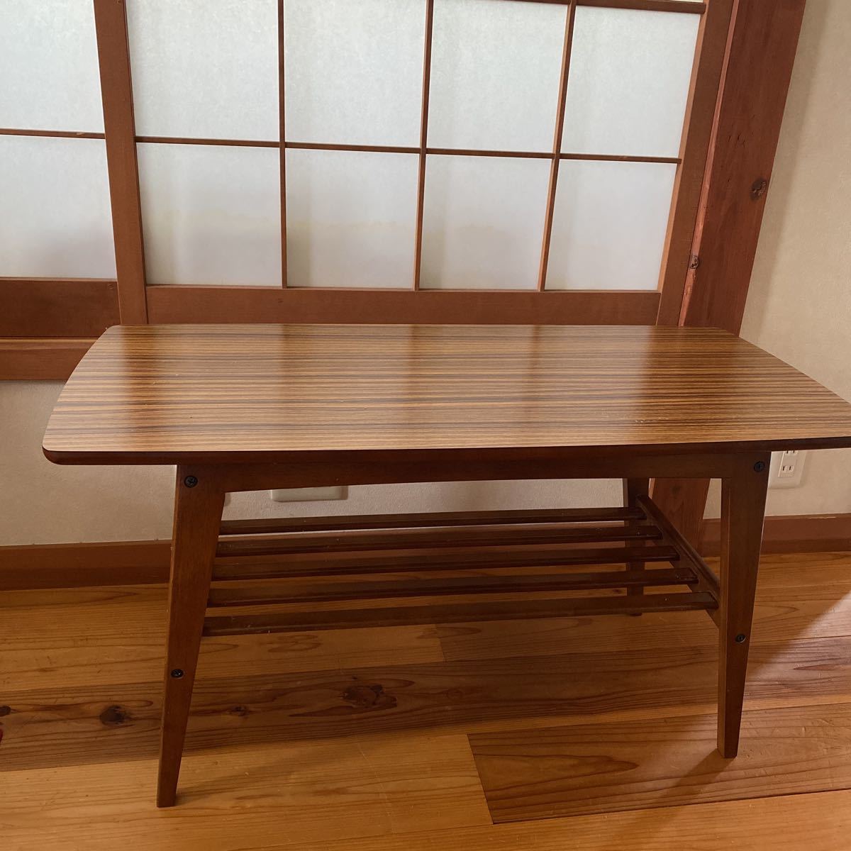 引取可 Karimoku カリモク60 リビングテーブル 小 ウォールナット