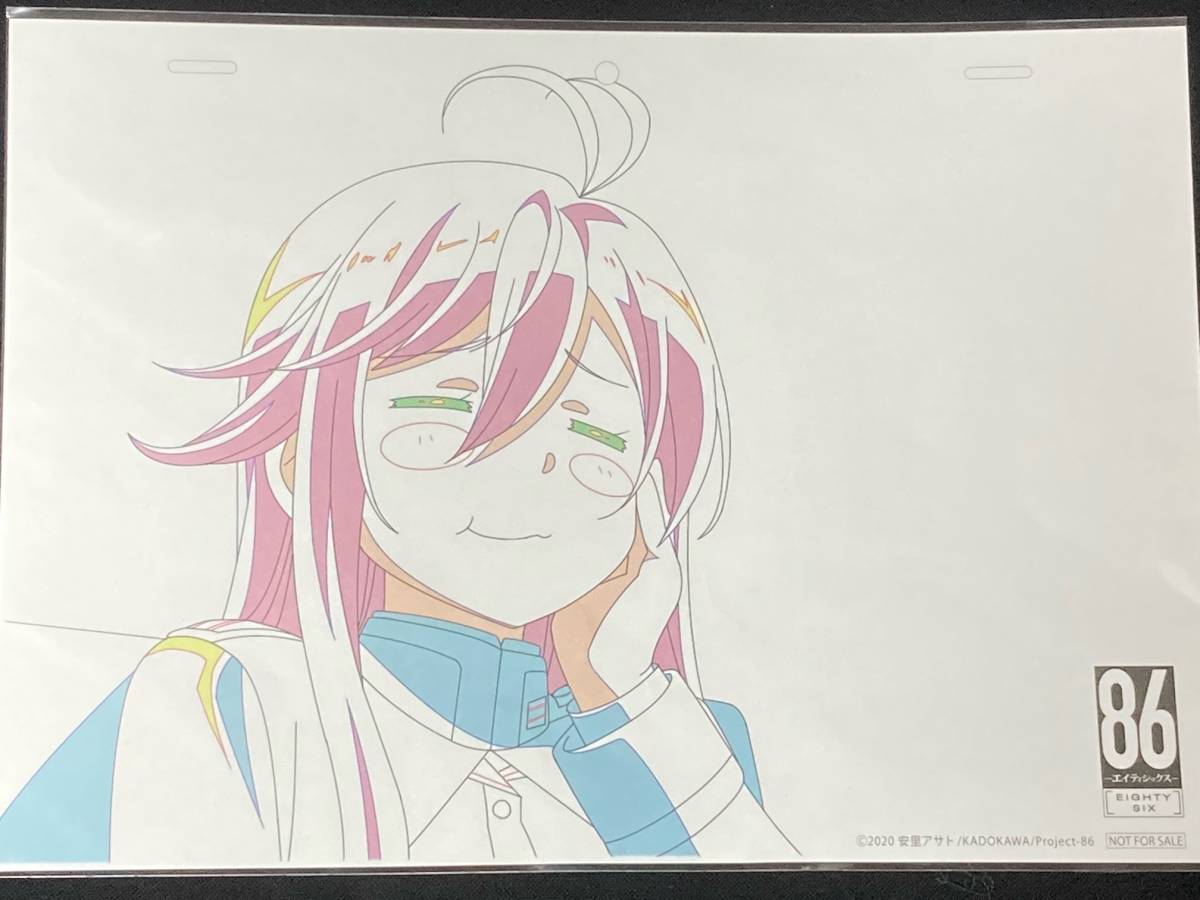 2022SUMMER/AUTUMN新作 エイティシックス 86 シン レーナ 複製原画 A4 限定 イベント